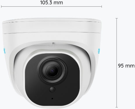 Reolink P324 IP Κάμερα Παρακολούθησης Full HD+ 4MP Αδιάβροχη με Αμφίδρομη Επικοινωνία και Φακό 2.8mm