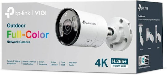 TP-LINK InSight S385 IP Surveillance Camera 4K Waterproof with Two-Way Communication and Lens 2.8mm