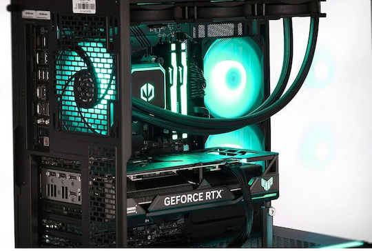 Actina KOMACNGIP0321 Гейминг Настолен компютър (Ryzen 9-9900X/32GB DDR5/1TB SSD/Radeon RX 9070 XT/Без операционна система)