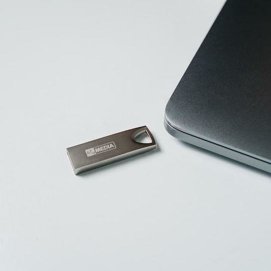 Verbatim MyMedia My Alu 16GB USB 2.0 Stick Ασημί