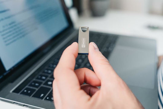 Verbatim MyMedia My Alu 16GB USB 2.0 Stick Ασημί