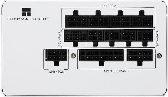 Thermalright 1000W Weiß Computer-Netzteil Vollständig modular 80 Plus Gold (TR-TG1000-W)