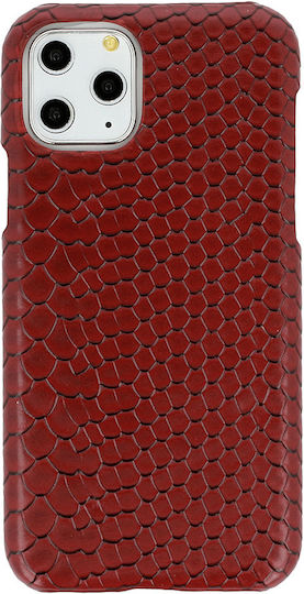Vennus Wild Back Cover Δερματίνης Dark Red (Redmi 9C)