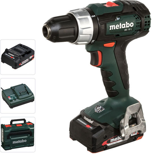 Metabo BS 18 L Akkuschrauber Batteriebetrieb 18V 2x2Ah
