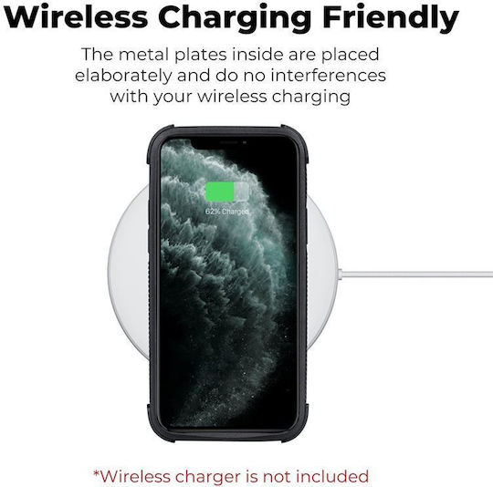Pitaka MagCase Back Cover Aramid Fiber 0.1mm Μαύρο (iPhone 11 Pro Max)