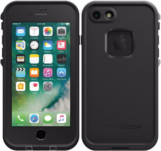 LifeProof Fre Back Cover Πλαστικό 2mm Αδιάβροχο Μαύρο (iPhone SE 2022/2020)