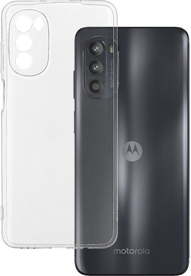 For Back Cover Silicon 1mm Transparent (Moto G52)