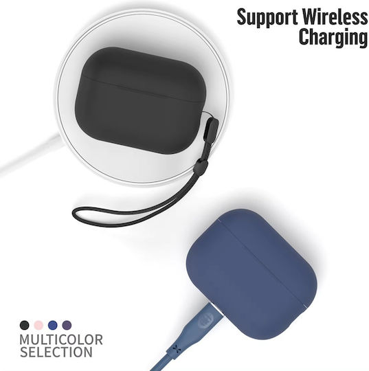 Blueo Silikonhülle in Lila Farbe Für Apple AirPods Pro 2