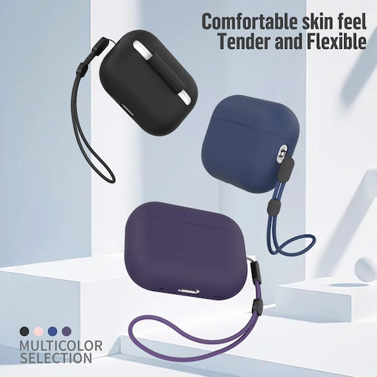 Blueo Husă în culoarea Negru pentru Apple AirPods Pro 2