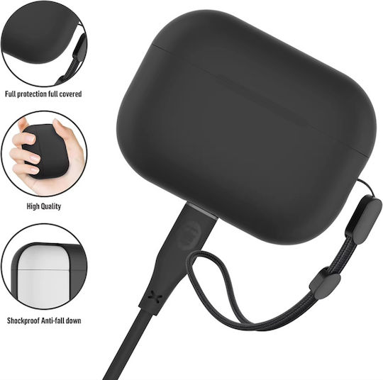 Blueo Θήκη Σιλικόνης σε Μπλε χρώμα για Apple AirPods Pro 2