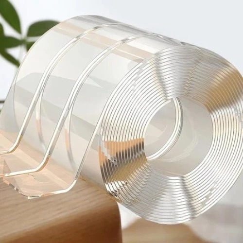 Bandă Adezivă Dublă Față-Verso Transparentă 1mx30mm