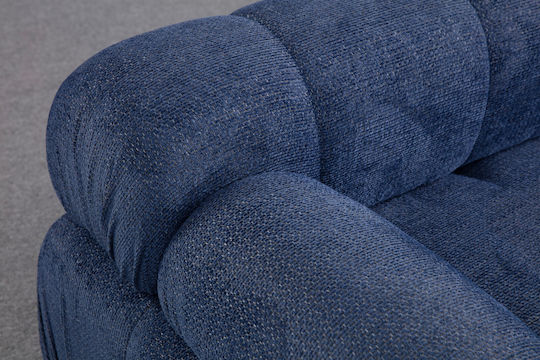 Kleine Ecke Sofa Blau 290x160x75cm