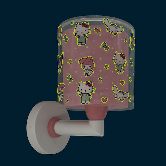 Ango Детска стенна лампа Hello Kitty