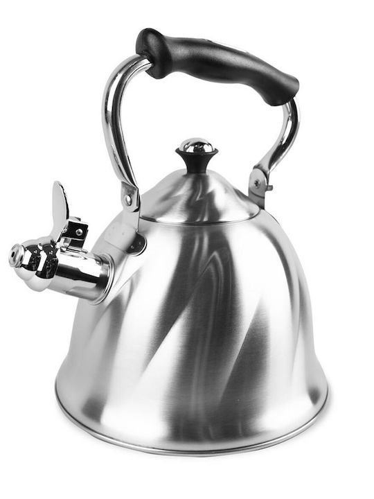 Maestro Τσαγιέρα Αλουμινίου Ασημί 3000ml
