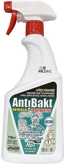Holchem Antibakt Universal Cleaning Spray General Use Disinfectant 710ml