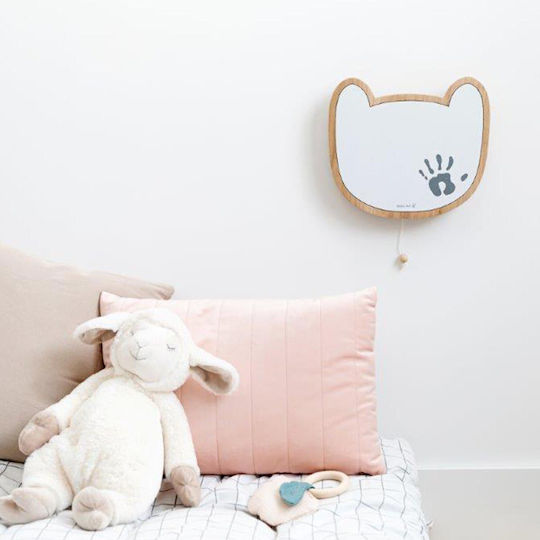 Baby Art Αναμνηστικό Αποτύπωμα Μουσικό Κουτί Τοίχου από Ξύλο