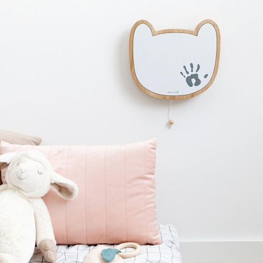 Baby Art Αναμνηστικό Αποτύπωμα Μουσικό Κουτί Τοίχου από Ξύλο