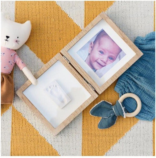Baby Art Κορνίζα για Αποτύπωμα Μωρού από Ξύλο