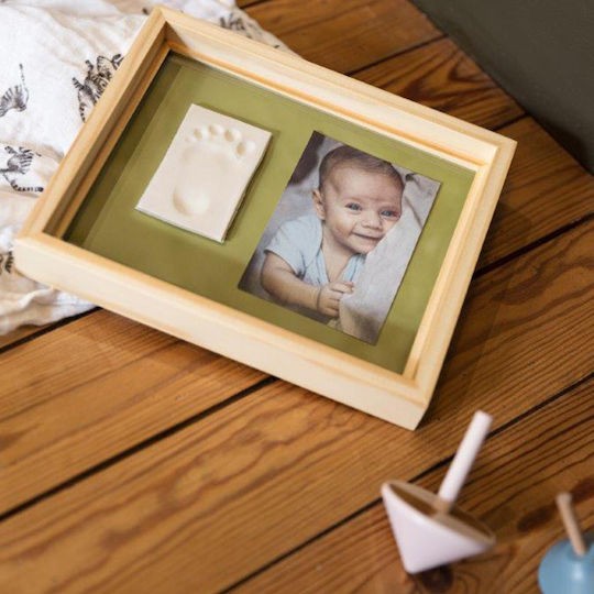 Baby Art Κορνίζα για Αποτύπωμα Μωρού από Ξύλο