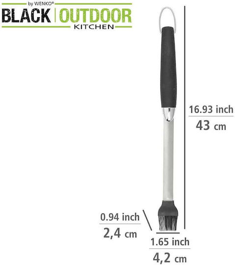 Wenko Pensulă de Gătit & Patiserie din Silicon 1pcs