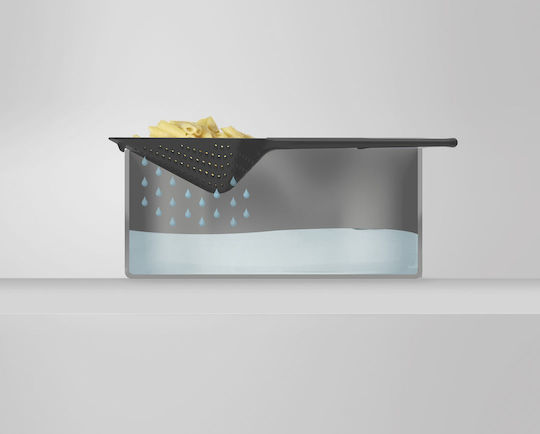 Joseph Joseph Lingură Adâncă De Bucătărie Cu Găuri Din Plastic Neagră 34cm