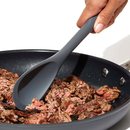 OXO Lingură Joasă Pentru Ragu Din Silicon Negru 30.4cm