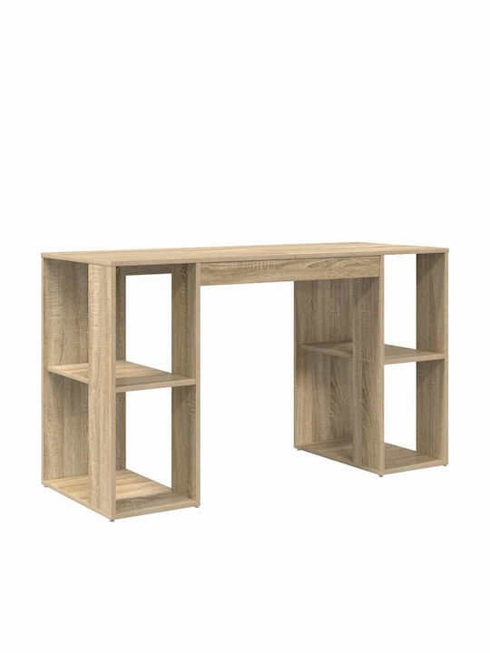 Computer Büro Holz Sonoma Oak 130x50.5x75cm