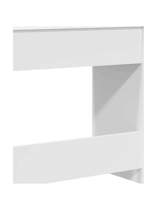 Γραφείο Ξύλινο Λευκό 77.5x43x79εκ.