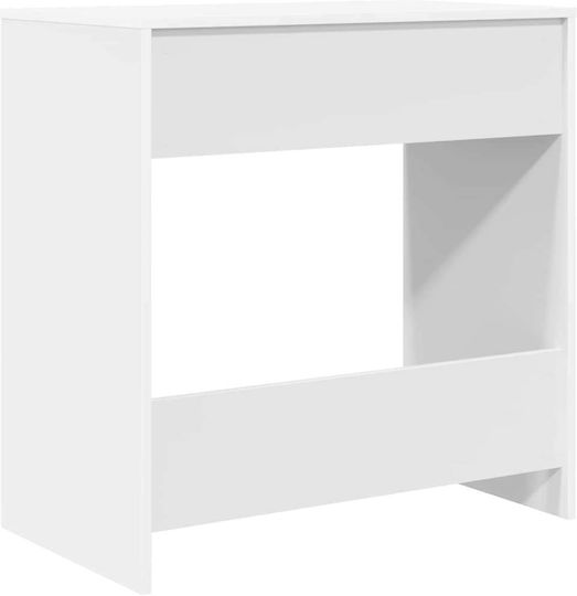 Schreibtisch Holz White 77.5x43x79cm