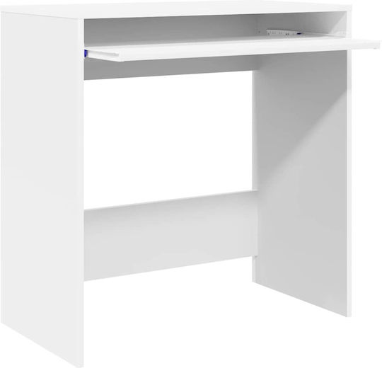 Schreibtisch Holz White 77.5x43x79cm