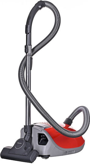 Miele Guard M1 Standard Ηλεκτρική Σκούπα 890W με Σακούλα 4.5lt Κόκκινη