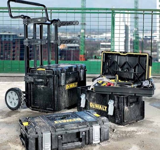 DEWALT На колела Пластмасов Скрин 3 отделения с кутия за инструменти