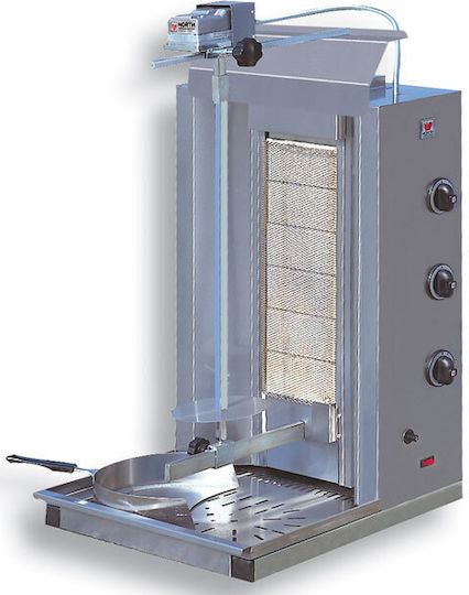 North Μηχανή Γύρου LPG DG103 mit Grill für 45kg