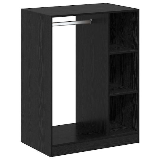 vidaXL Cabinet de baie L77xA48xÎ102cm Negru