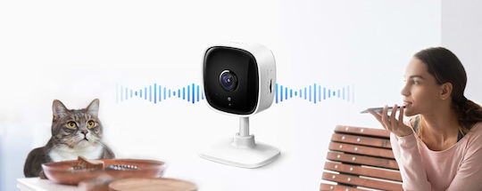 TP-LINK Tapo C110 v1 IP Κάμερα Παρακολούθησης Wi-Fi Full HD+ 3MP με Αμφίδρομη Επικοινωνία και Φακό 3.3mm