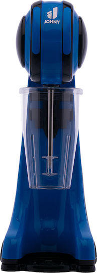 Johny Commercial Coffee Frother ΑΚ/20 Blue/Black 400W with 2 Speeds