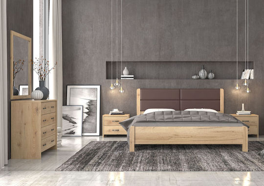 Σετ Комплект Спалня Ν45Δ Мастило 150x200бр 5бр