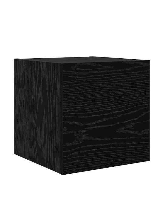 Wohnzimmer TV-Einheit Black Oak L100xB30xH30.5cm