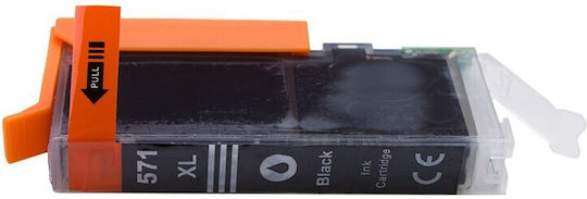 Compatible Cartridge Canon Cli-571xl Black 11 Ml Procart High Capacity