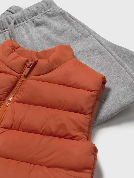 Kids' Set with Pants Winter 3pcs Orange