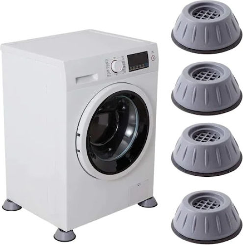 Anti-Vibrations-Pads Für Waschmaschine/Trockner aus Kunststoff 4Stück
