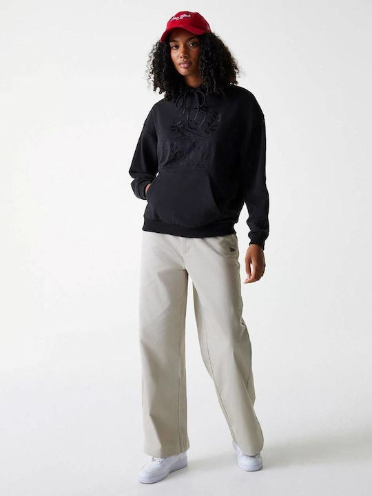 Women's Sweatshirt Hooded Black