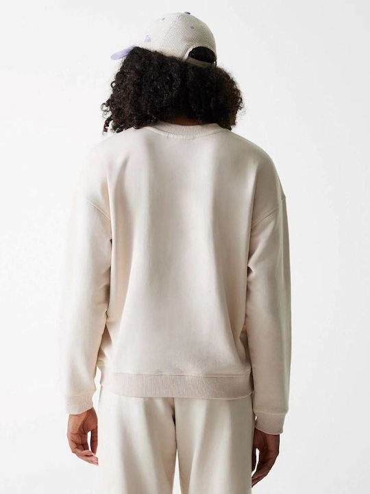New Era Sweatshirt Light Beige