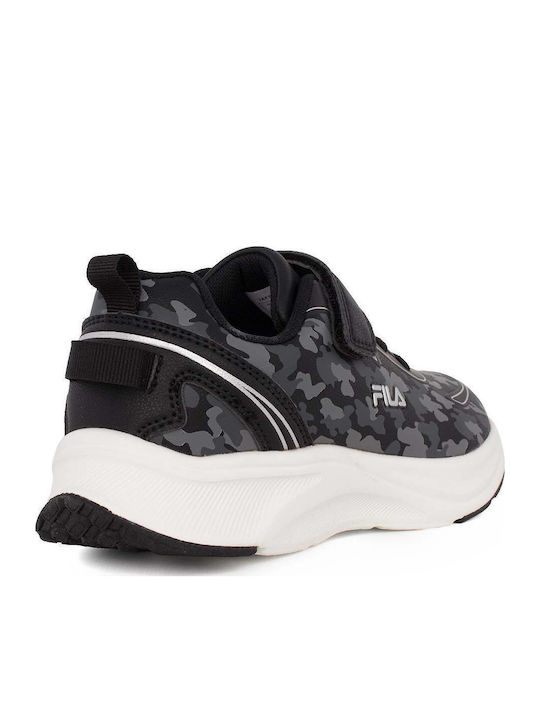 Memory Kids Sneakers with Scratch Black