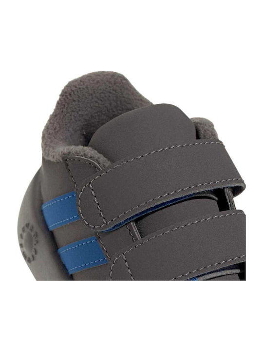 Grand Court Grand Court Kids Sneakers with Scratch Gray