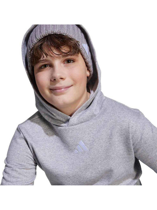 Kids Sweatshirt with Hood and Pockets Grey Heather