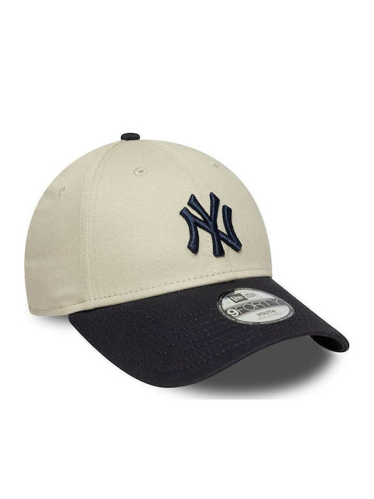 New Era Kids' Hat Jockey Fabric Child Beige
