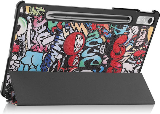 Lenovo Tab P11 Pro Gen 2 TB132FU, TB132XU 11 2 Zoll Dreifachständer Graffiti Tablet Hülle
