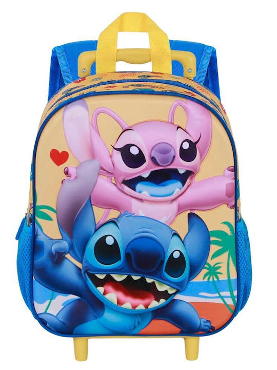 Karactermania Stitch School Bag Trolley Kindergarten Multicolour