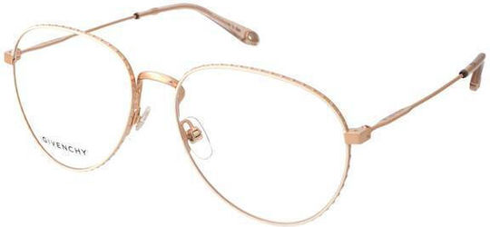 Givenchy Women's Prescription Eyeglass Frames Gold GV 0071 84E